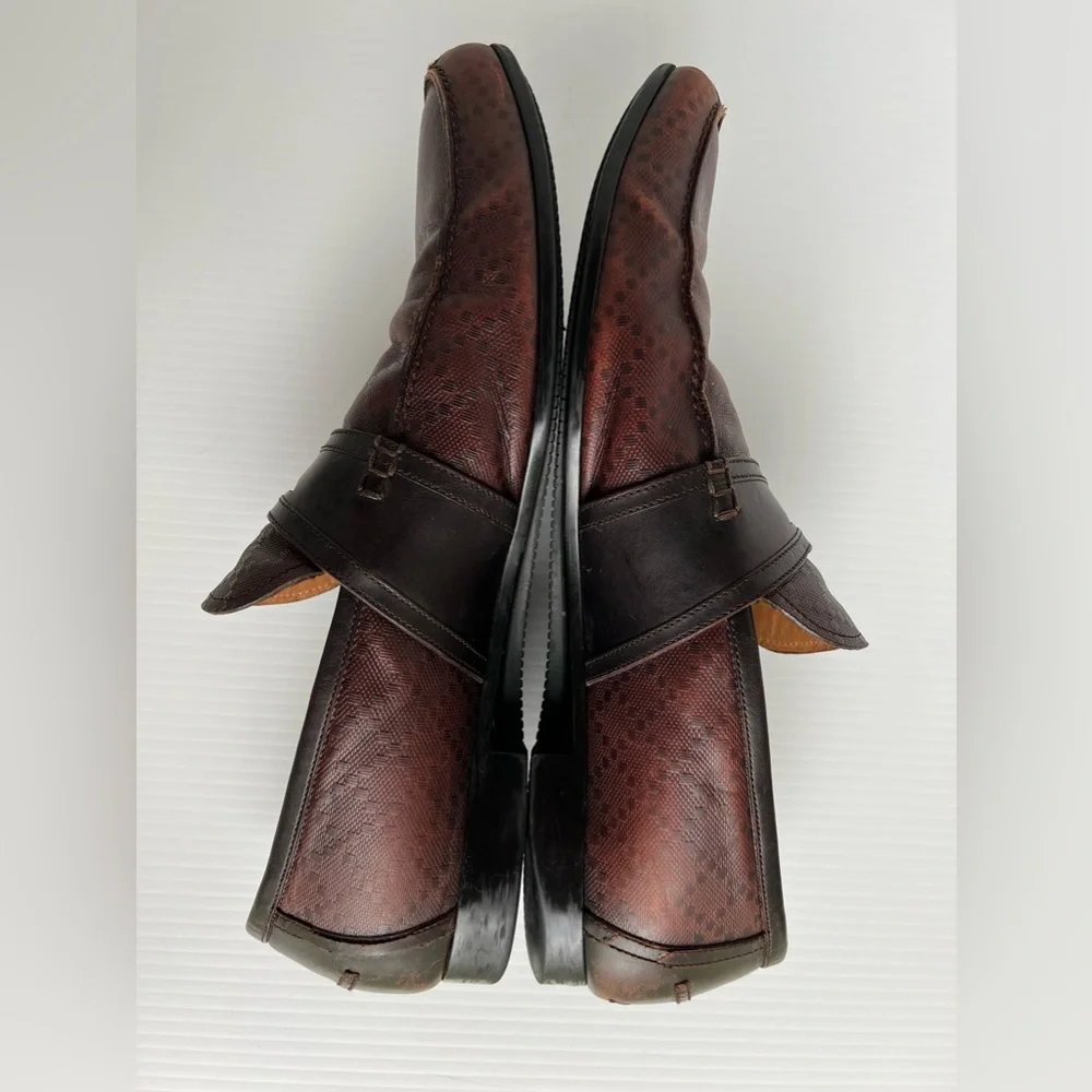 Gucci Brown Leather Loafer size 11